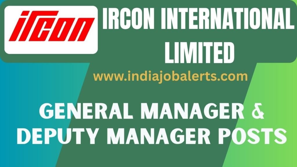 IRCON Recruitment 2025