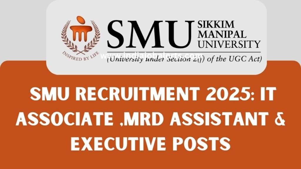 SMU Recruitment 2025