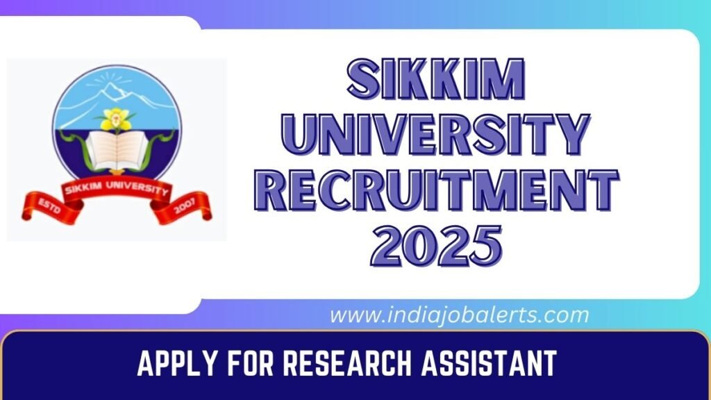 Sikkim University Recruitment 2025