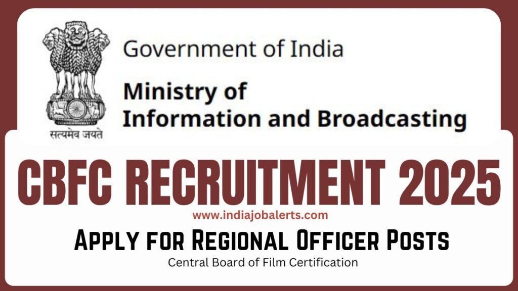 CBFC Recruitment 2025