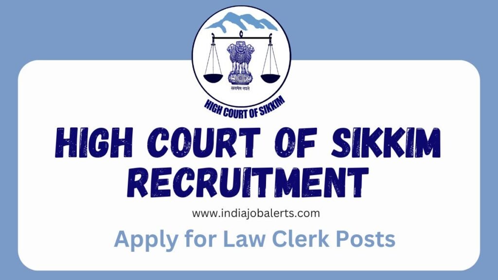 High Court of Sikkim Recruitment