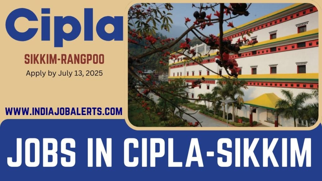Jobs in Cipla