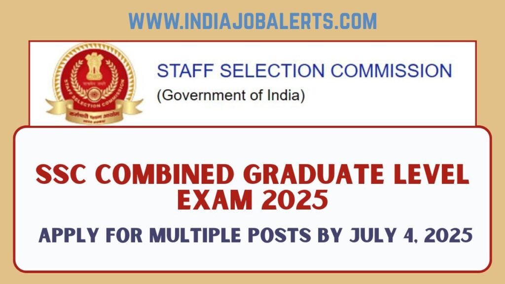 SSC Combined Graduate Level Exam 2025