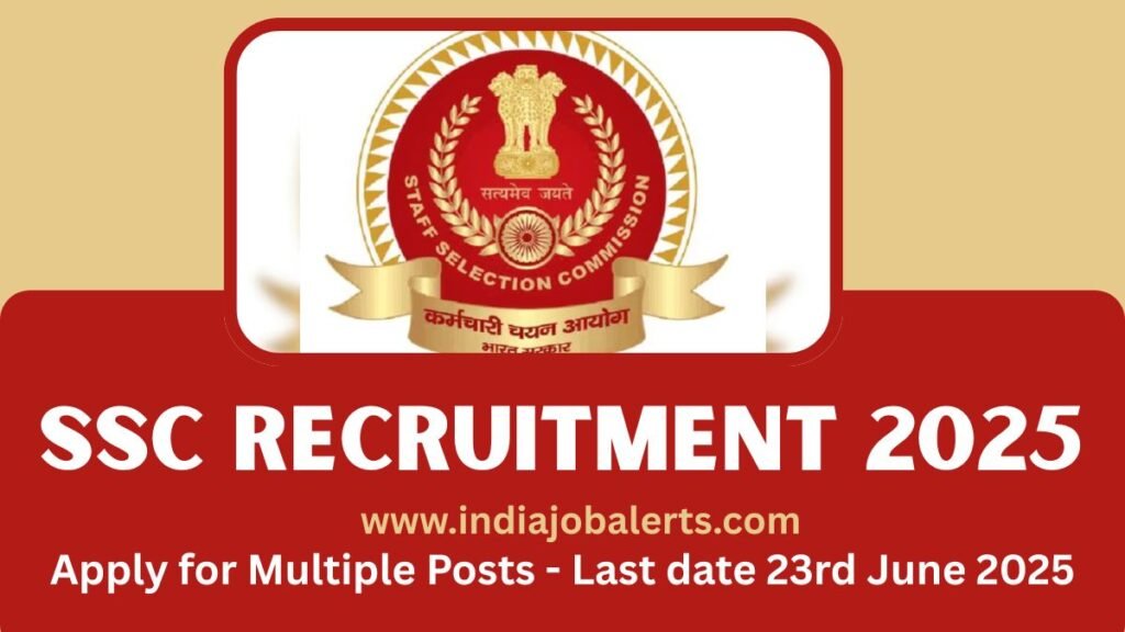 SSC Recruitment 2025