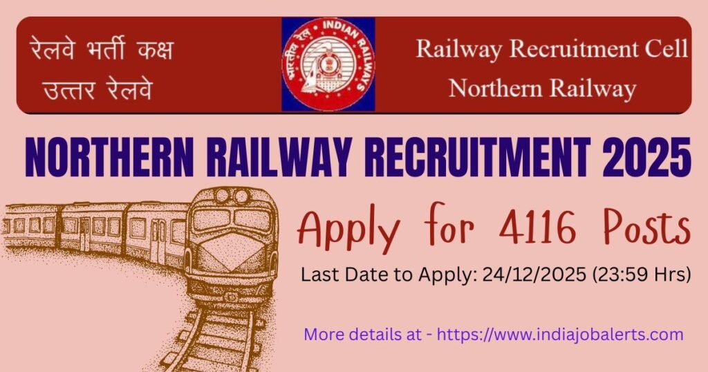 Northern Railway Recruitment 2025