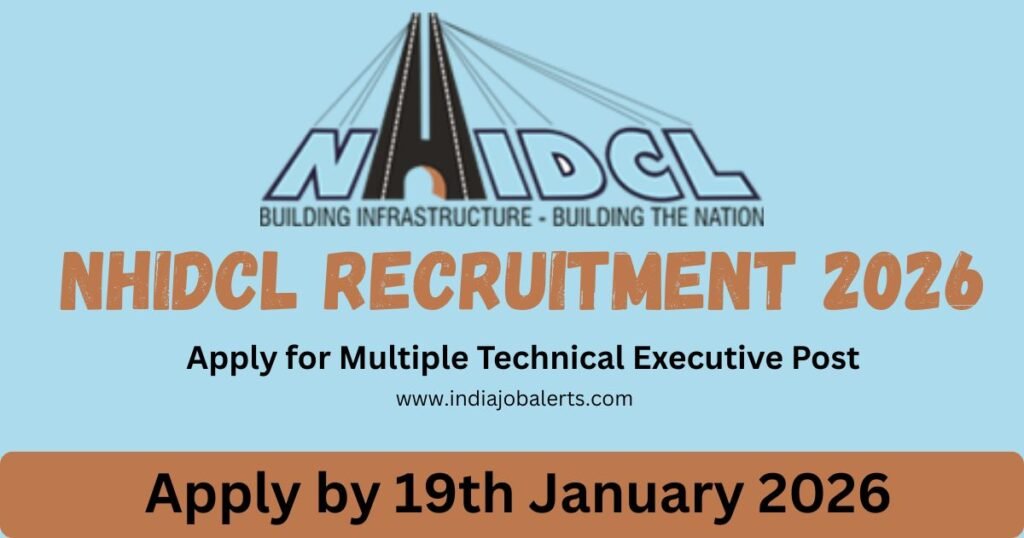 NHIDCL Recruitment 2026