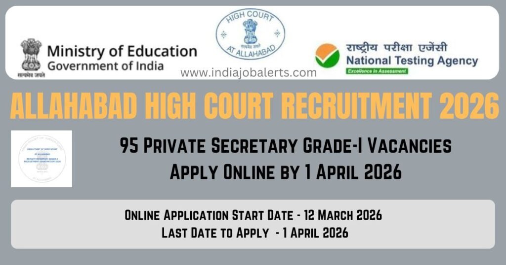 Allahabad High Court Recruitment 2026