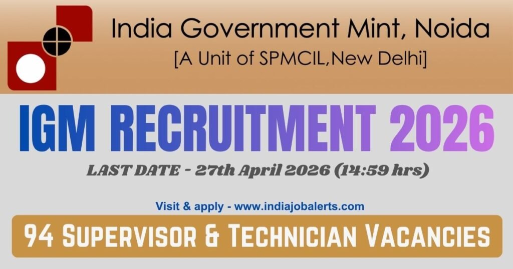 IGM Recruitment 2026
