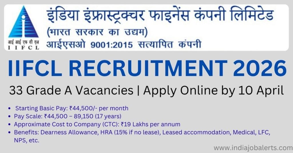 IIFCL Recruitment 2026