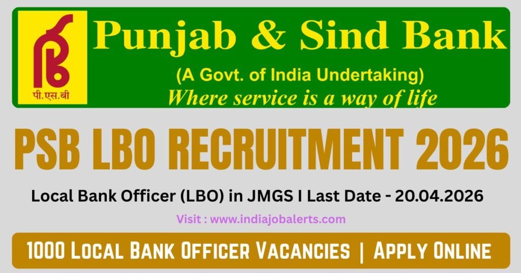 PSB LBO Recruitment 2026