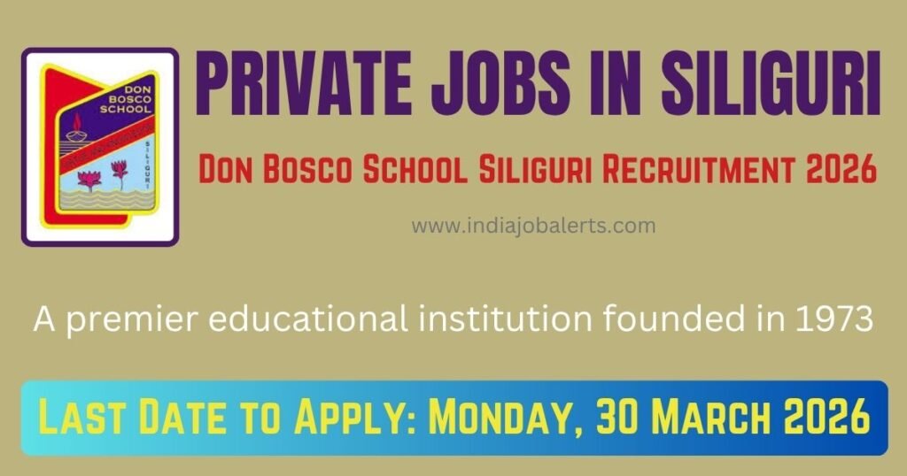 Private Jobs in Siliguri