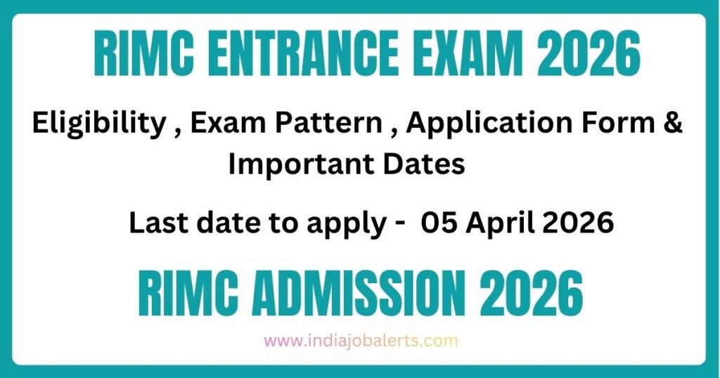 RIMC Entrance Exam 2026