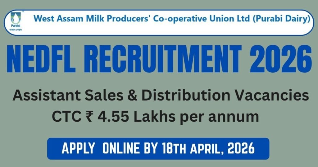 NEDFL Recruitment 2026