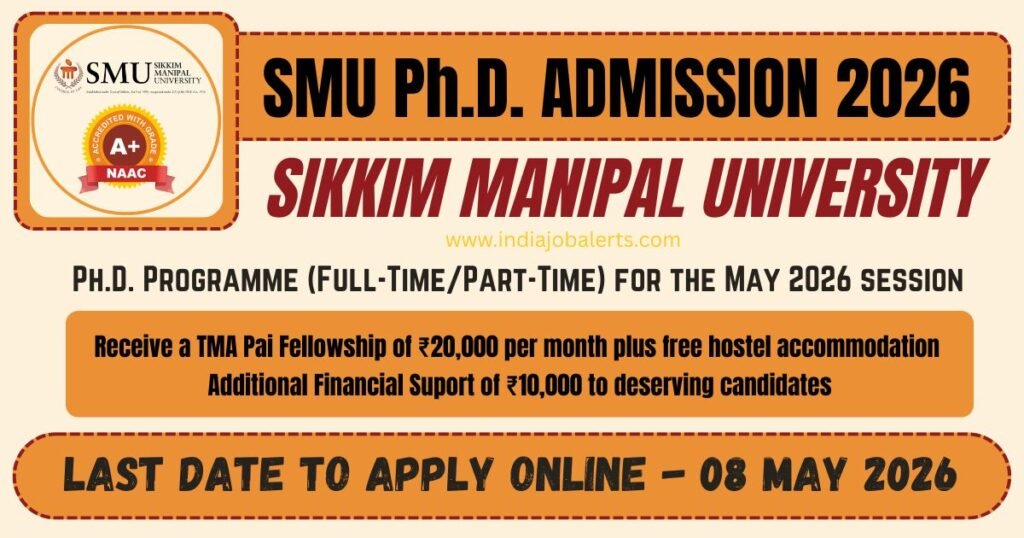 Sikkim-Manipal-University-PhD-Admission-Schedule-2026