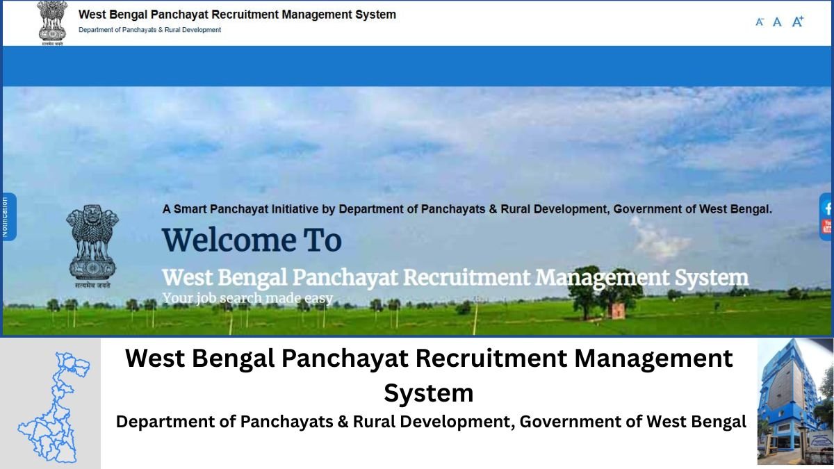 WBPRMS – West Bengal Panchayat Recruitment Management System (wbprms.in) Login & Registration