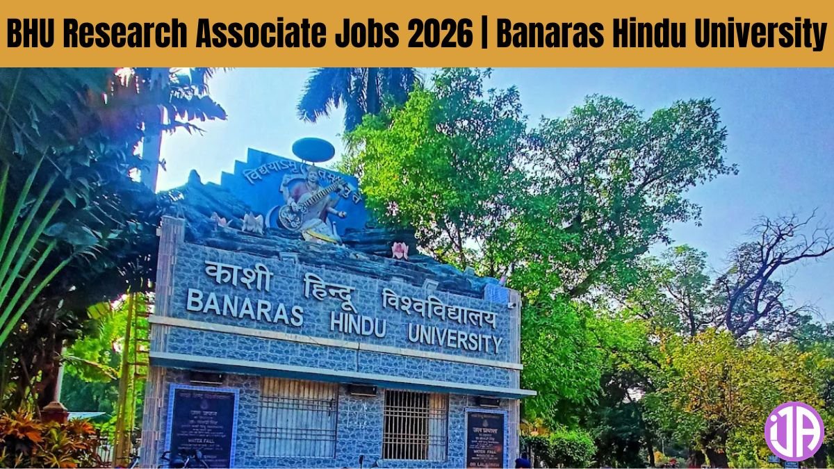 BHU Research Associate Jobs 2026 Banaras Hindu University