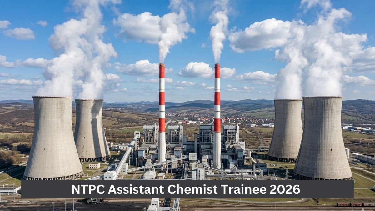 NTPC Assistant Chemist Trainee Recruitment 2026 - 40 Posts 