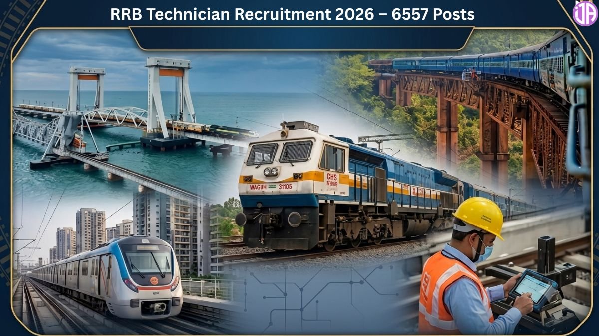 RRB Technician Recruitment 2026 – 6557 Posts