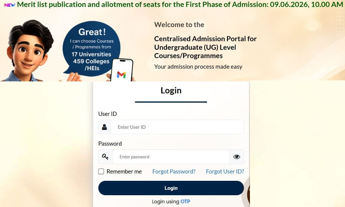 WBCAP 2026 Merit List Out Today (9th June) First Phase Seat Allotment Live at wbcap.in — Complete Guide for UG Admission in West Bengal