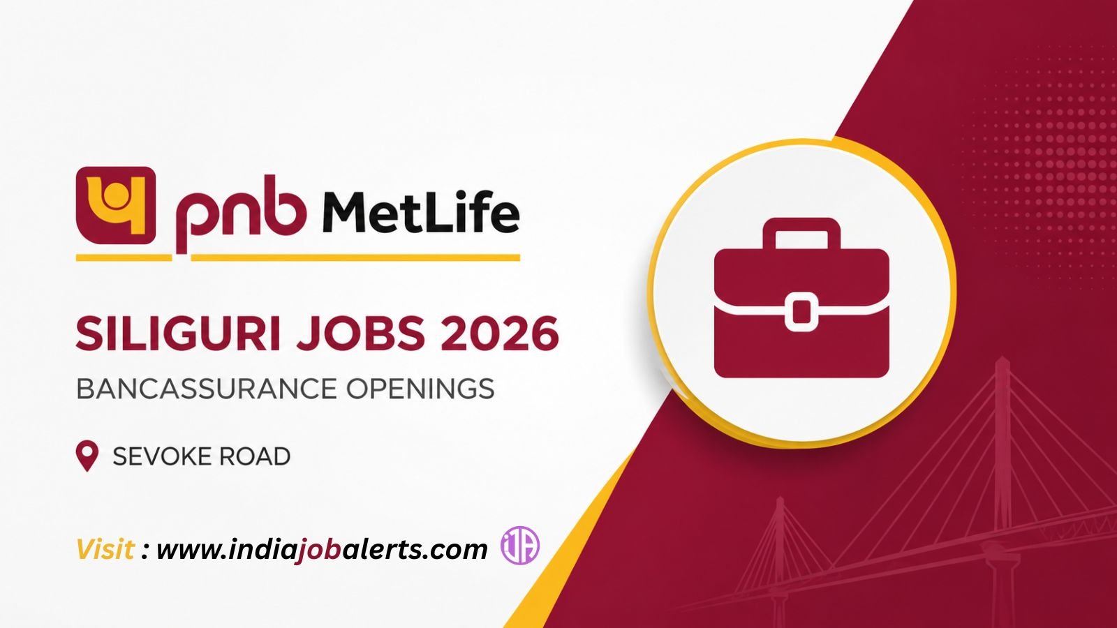 PNB MetLife Siliguri Jobs 2026 - Bancassurance Openings, Sevoke Road