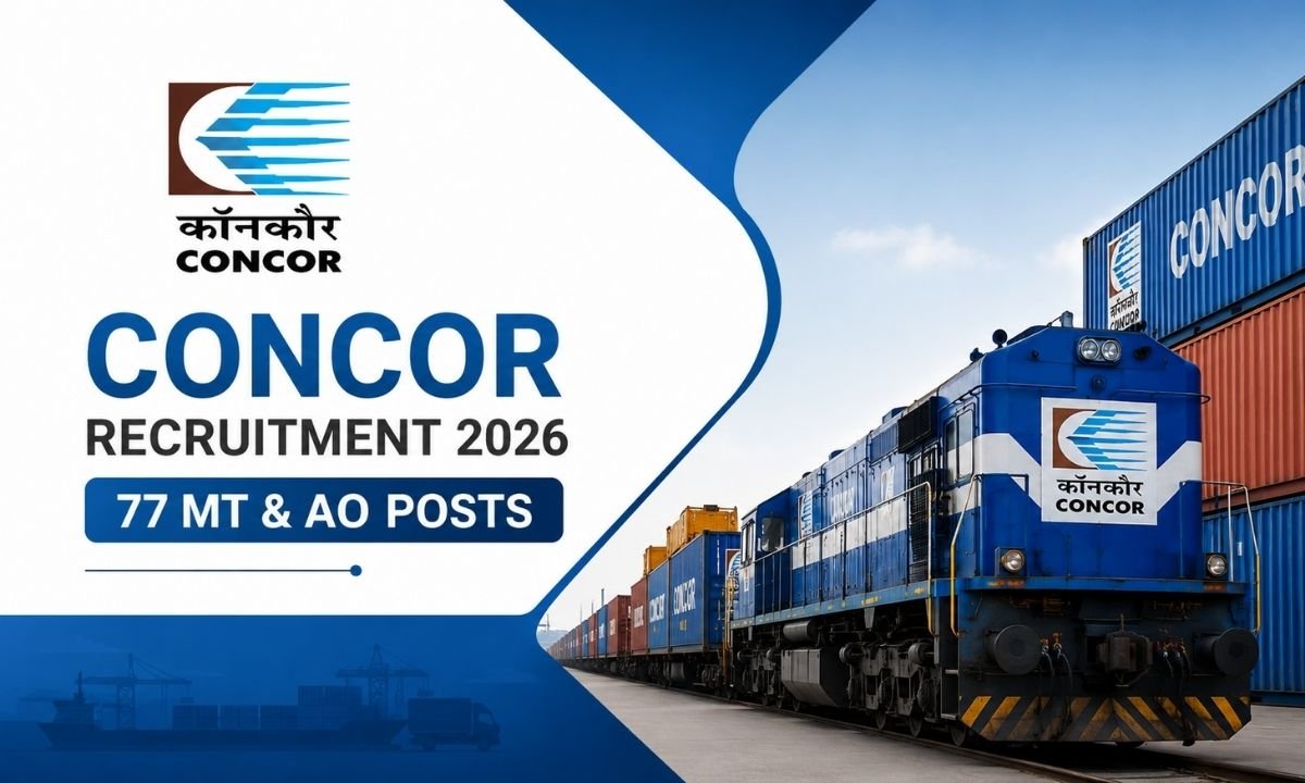 CONCOR Recruitment 2026