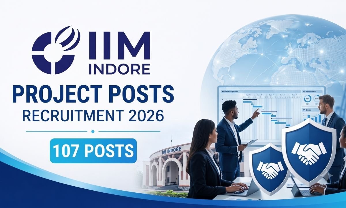 IIM Indore Recruitment 2026 – 107 Project Posts