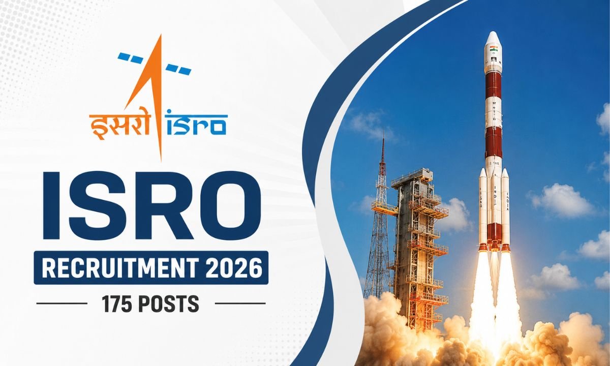 ISRO Scientist and Engineer 'SC' Recruitment 2026 - 175 Posts