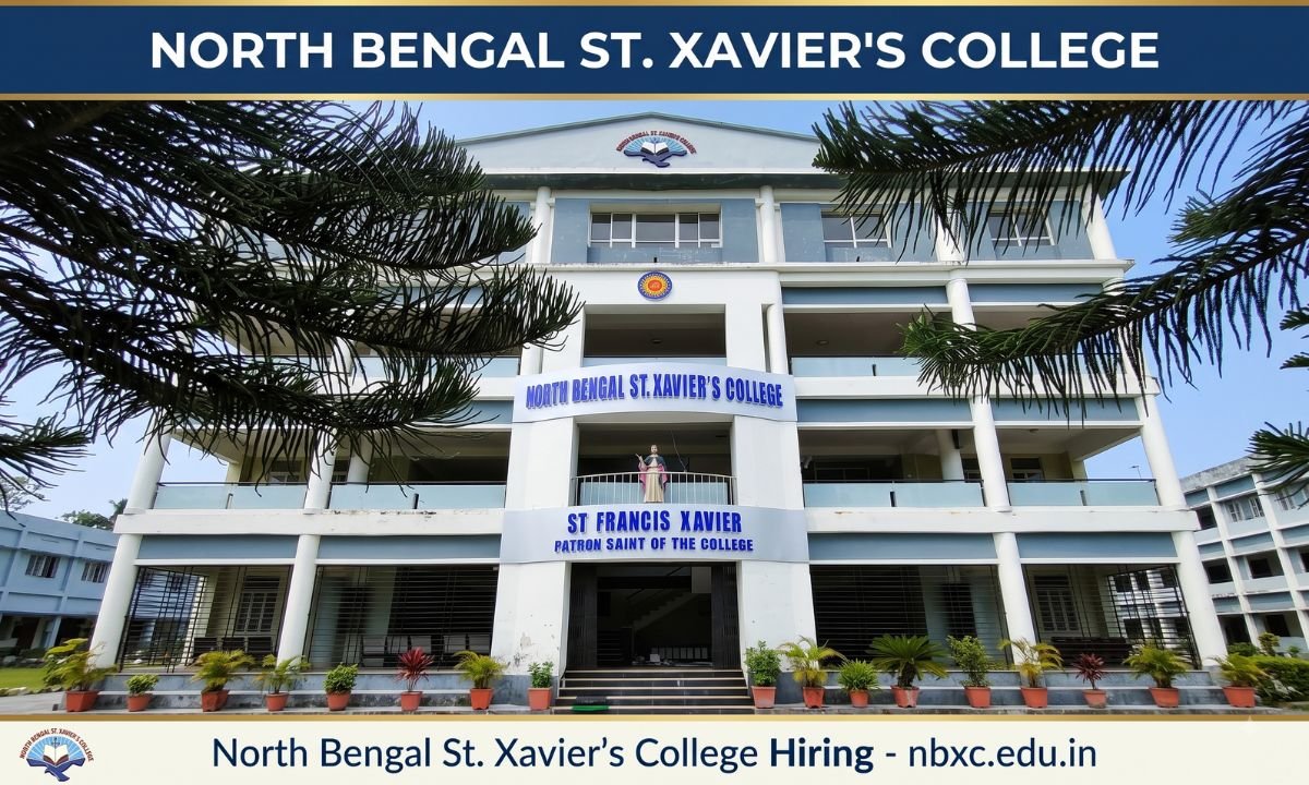 North Bengal St. Xavier's College Hiring - nbxc.edu.in