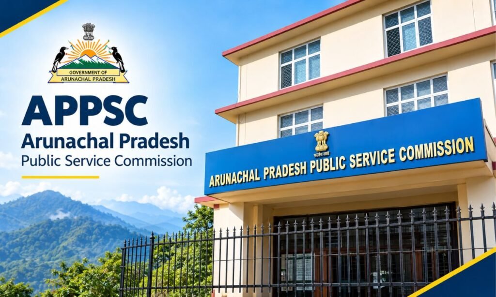 Arunachal Pradesh Public Service Commission (APPSC)- IndiaJobalerts