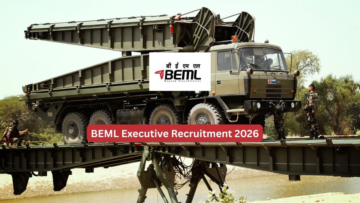 BEML Executive Recruitment 2026 for 13 Posts