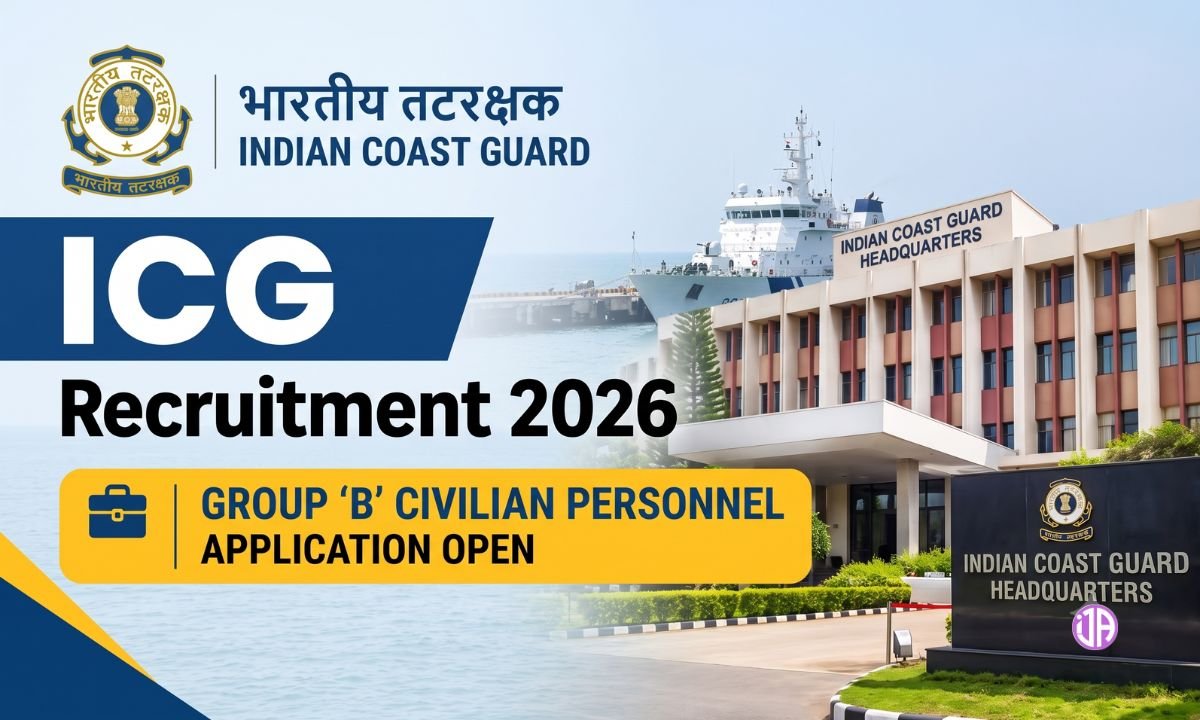 Coast Guard Group B Civilian Jobs 2026 - Apply by 3 Nov