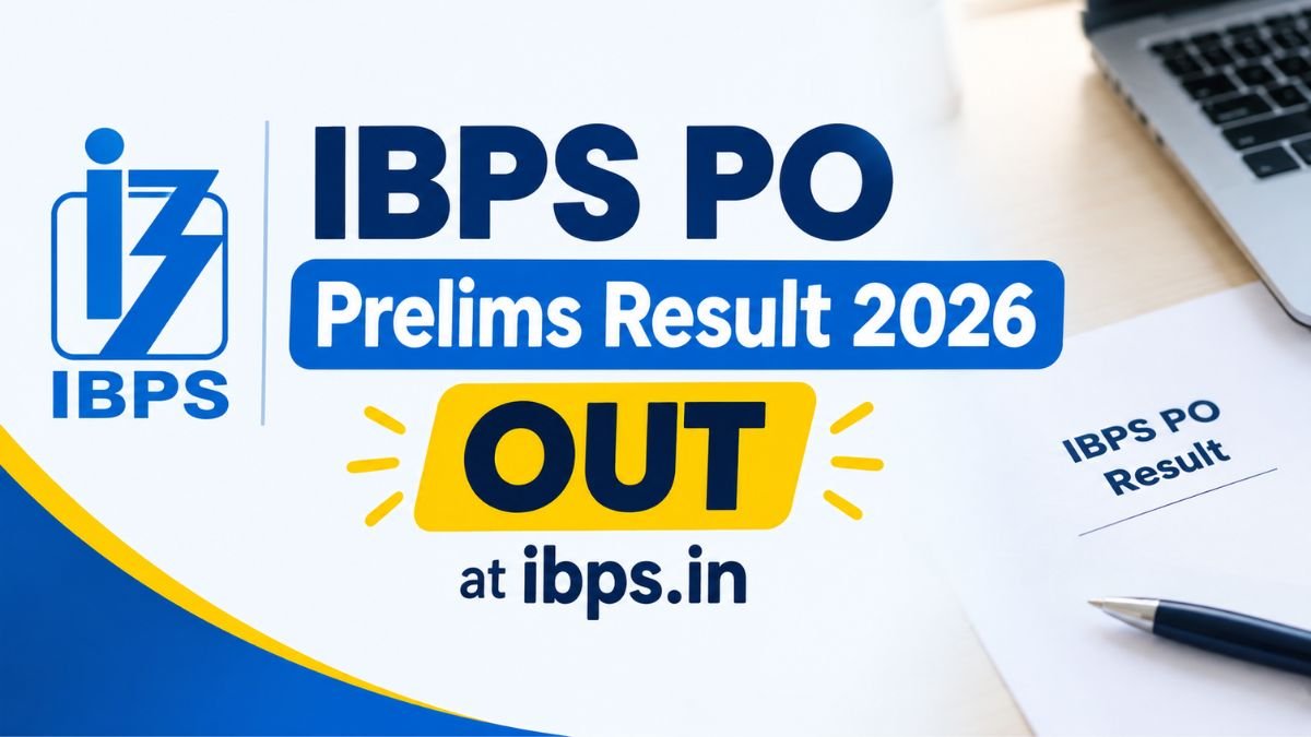 IBPS PO Prelims Result 2026 — Check at ibps.in
