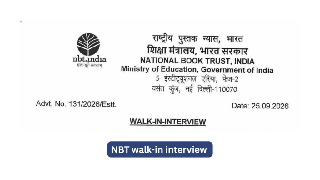 NBT Walk-in Interview 28 Sep - Junior Software Tester
