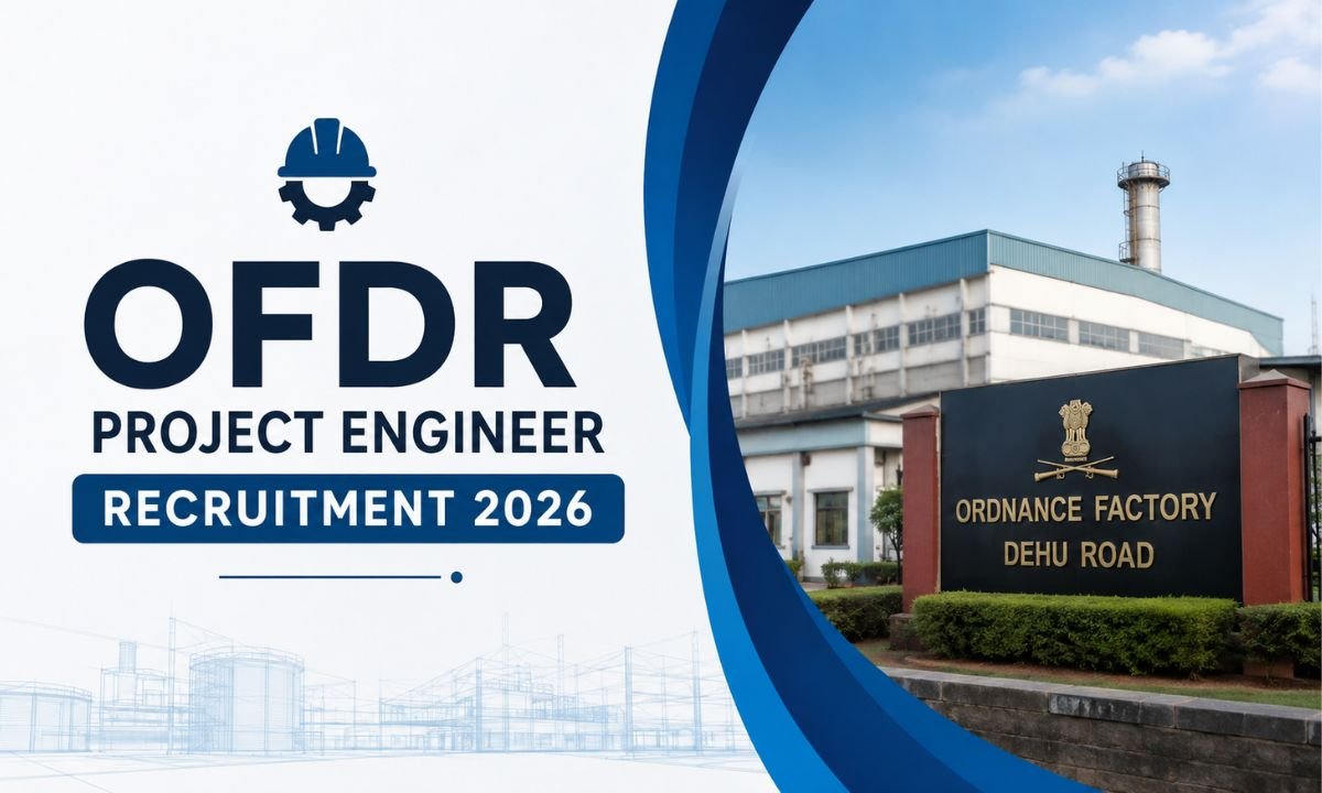 OFDR Project Engineer Recruitment 2026 - 10 Posts