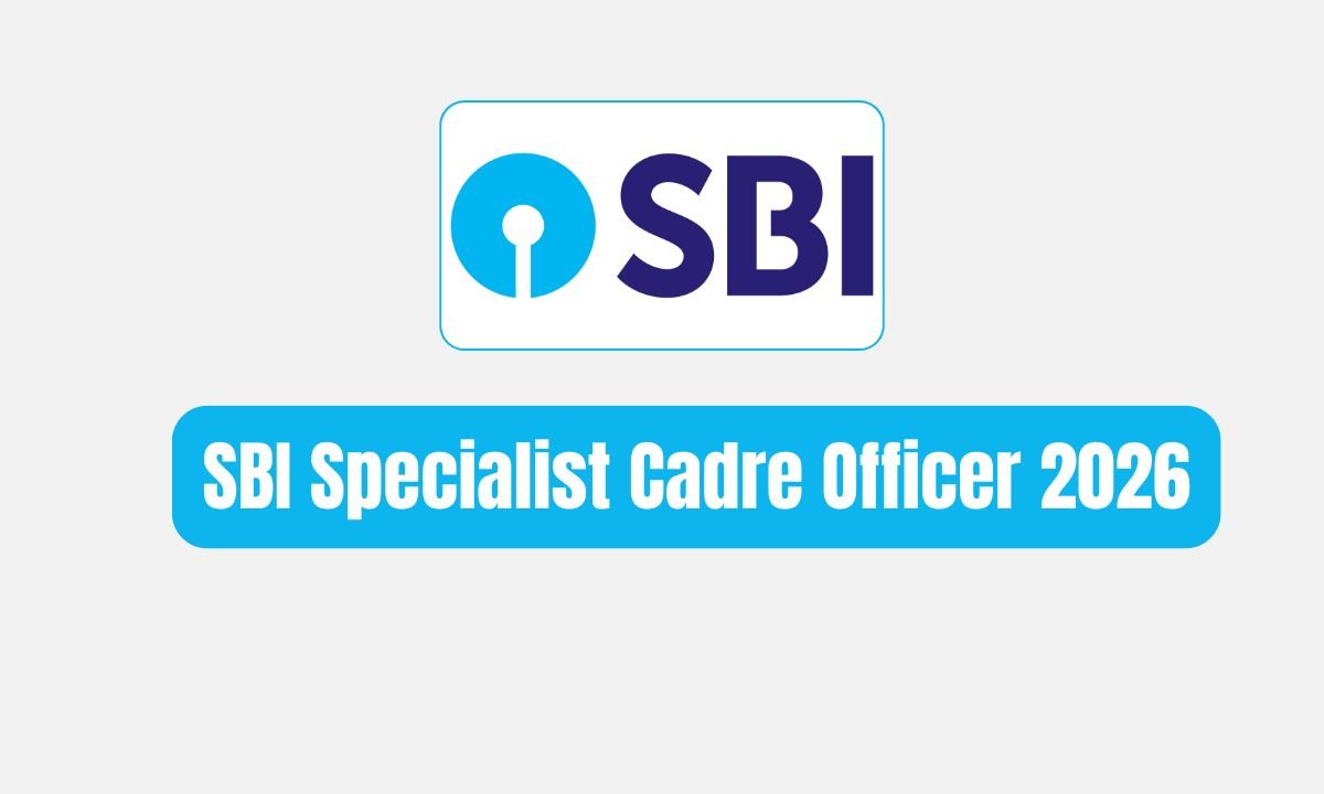 SBI Specialist Cadre Officer 2026 — Apply by 6 October