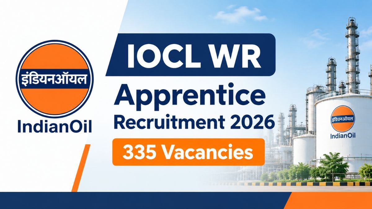 IOCL Apprentice 2026 Released 335 Seats, No Exam