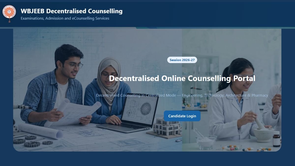 WBJEE DCAP Result 2026 Released for Phase 2 Round 4